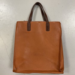 orange handbag